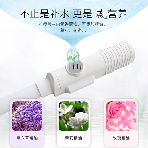 Jindao Facial Steamer Hot and Cold Dual Spray Facial Steamer Hot Spray Facial Steamer Beauty Salon Special Sprayer Facial Humidifier Hydrating Sprayer Household Hot Spray and Cold Spray Facial Steamer White Upgraded Model