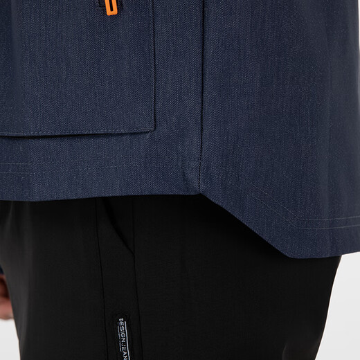 阿迪达斯 （adidas）外套男士夏季运动服梭织防风连帽休闲上衣夹克HE9905 HE9905蓝色 S