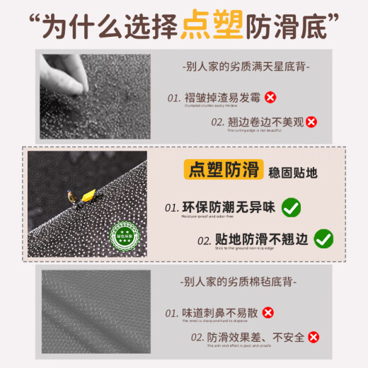 
Carpet living room light luxury 2024 new sofa tea table special shape without care and dirt resistance and erasable Xingying-13658 200cm*340cm [taste new size]