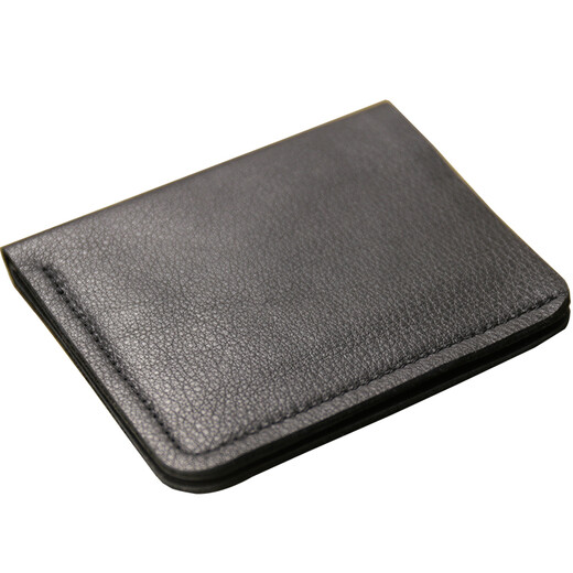 Naichite Mini portefeuille Men de vache à vaches courts pour hommes Clips Vertical Portefeuille vertical Monsieur Soft Gentleman's Café
