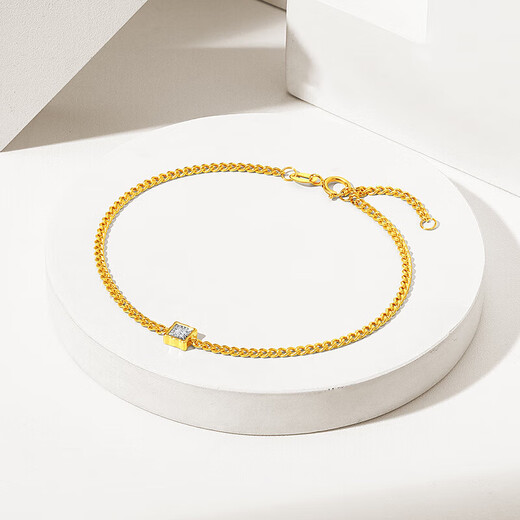 Chao Acer 18K gold diamond color gold bracelet women's birthday gift to Jane SCK32201165