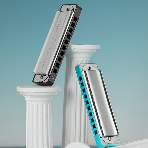 BoogieMAN Yuanyuan's same harmonica PADDY tune with bass 6 ten-hole blues blues 10-hole adult professional
