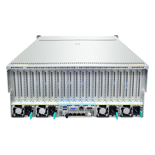Fuxin F828-WE4 Deepseek Server Dual-Channel EPYC 9004 Xiaolong 9654/8 Carte GPU Server Deep Learning Model Training 4U Rack Host Dual-Channel 9274F Fréquence principale 4.05G / 24 Core 48 Threads Tesla H10