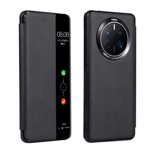 
Nuomeng is suitable for Huawei mate50pro mobile phone case Meite 50 flip leather full-cover anti-fall business protective case thin and thin for men and women mate50-Danxiacheng