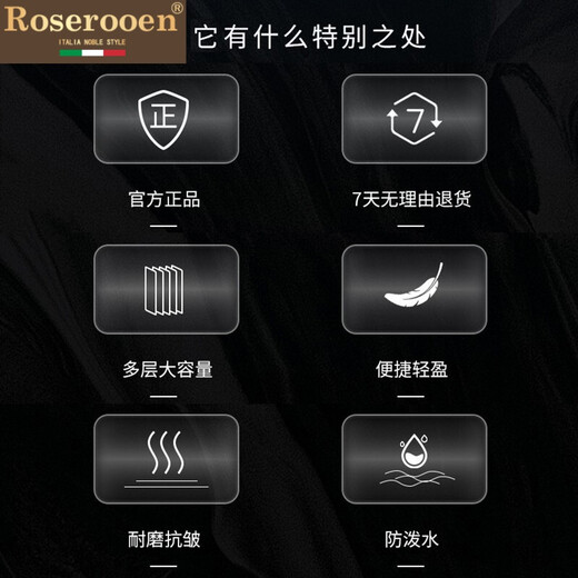 Losbury Men's Handbag Casual Canvas Briefcase Men's Business Waterproof Office Computer Bag Shoulder Sports Official Backpack Black 40*29*10cm (15 inches)