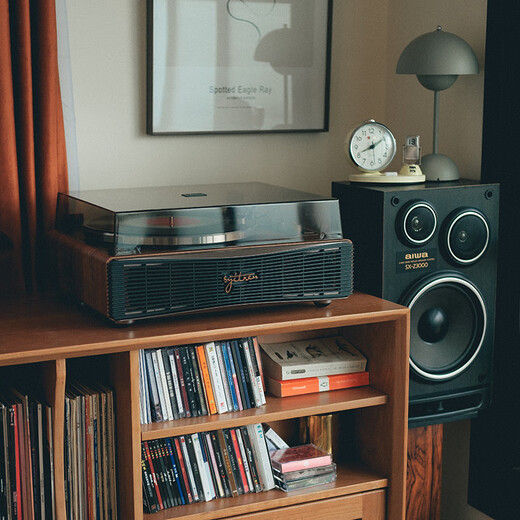 Syitren record player PARON vinyl record player syitren vinyl record player gramophone audio turntable player walnut color