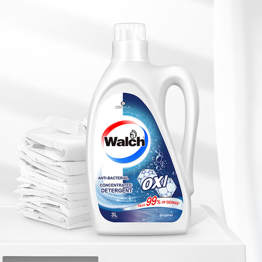 威露士除菌有氧洗衣液家用机洗 双效配方衣物除螨去污去渍 除菌率99.9% 瓶装3L*2
