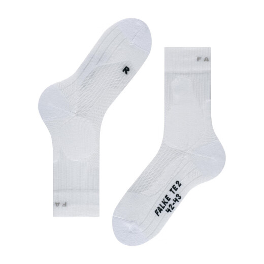 Falke German Eagle Importado TE2TENNIS Tennis Tennis Sports Sports Sports Professional Swinkable Sweat-Soce Soce Socks 2000- White [16833] 1 Par de talla 42-43