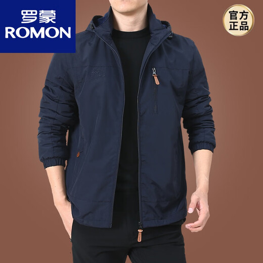 Romon (Romon) Jacket Men's Spring and Autumn Men's American American improvisada a prueba de agua Autumn Sports Chaqueta de otoño de otoño de mediana edad Khaki 9898 más Velvet 5XL