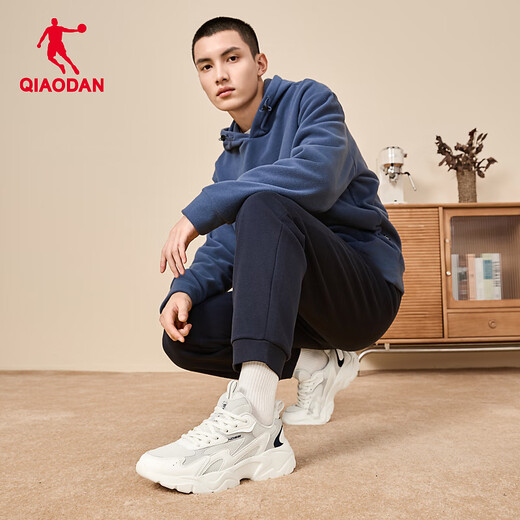 Jordan sneakers men's shoes 2025 autumn new dense casual shoes retro dad shoes light running shoes ivory/light gray mesh version 43