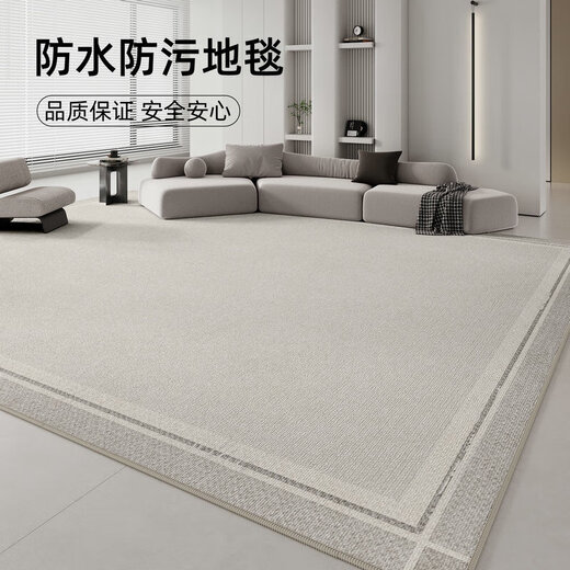 Wa gelina salon tapis léger luxe crypté rond enlecent nouvelle table basse de table basse ménage étanche et canapé anti-cochée