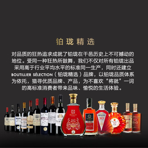Platinum Brandy -Serie IWSC Gold Award Oxo 1L 1 Flasche