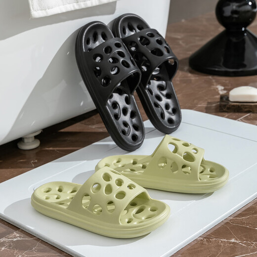 Lidani (Tzldn) Badezimmerschuhe baden für Frauen hohl und trocknen atmungsaktiven Sommerdusche Herren Non-Rutsch-Eva-Sandalen für Frauen