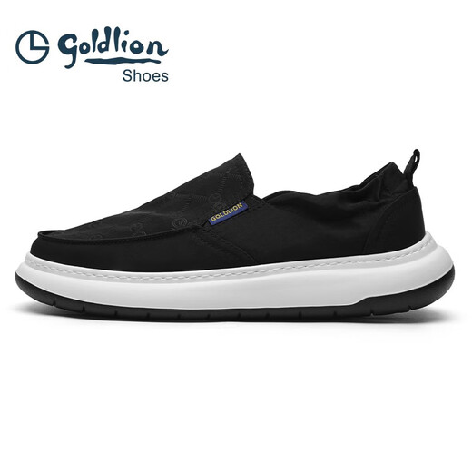 Jinlilai Clout Shoes Men's 2025 Новая осенняя повседневная ботинка дышащие однофутовые ботинки Canvas Men's Black 44