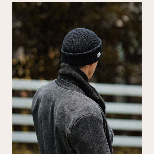 Spring Night Snow Hat Winter Men's Balaclava Knitted Wool Hat Windproof and Coldproof Headgear Face Mask Warm Cold Hat Black Unisex Black One Hat Two-Purpose