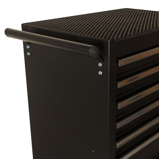 Stanley (STANLEY) drawer-type tool cart tool cabinet mobile storage cabinet auto repair workshop storage cart 7-drawer tool cart with lock 93-547-23