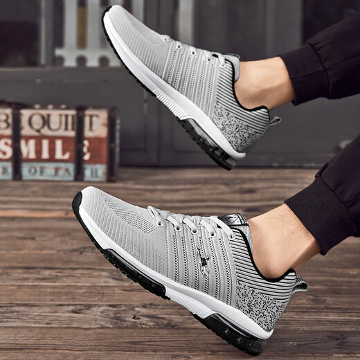 Jordan Gran men's shoes autumn and winter plus size men's shoes extra large size sports sneakers 46 casual shoes 47 yards 48 running shoes 49 yards 50 light gray 9906 46