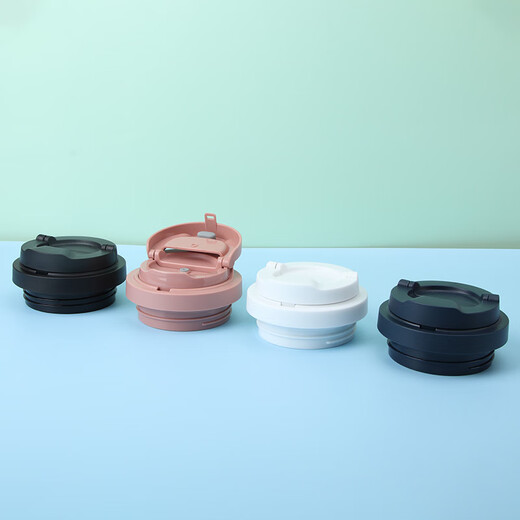 Lock Lock (LOCK/LOCK) Yuanqi thermos cup lid accessories Cup lid single sale bounce cover coffee cup LHC3249/3271 [original black] 550ml 3249 cover
