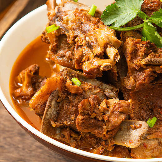 Yueshengzhai halal mutton Chinese time-honored brand pre-made sheep scorpion cooked hot pot old soup sheep scorpion 1200g heat ready to eat