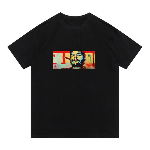 简方位切格瓦拉t恤 主义周边短袖衣服夏季t桖班服男 白色 d4882 切格瓦拉 XS 75-95斤