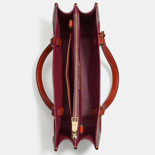 COACH蔻驰手袋 Tyler Carryall 28 系列女士经典老花时尚手提单肩包托特包 经典老花C3889