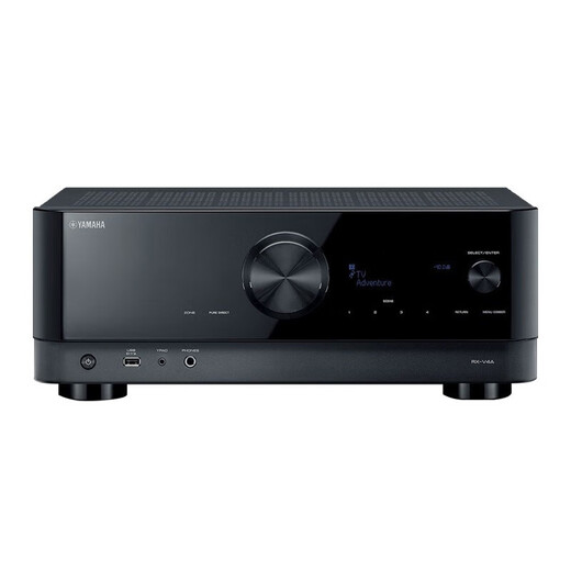 Yamaha (YAMAHA) RX-V4A amplifier 5.2 channel home theater audio amplifier 8K high-definition Dolby DTS home amplifier black