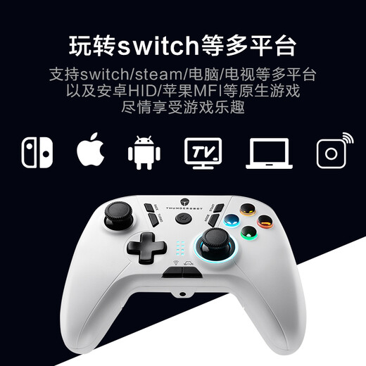 雷神（ThundeRobot）G35手柄 有线无线蓝牙双模游戏手柄 switch类xbox电脑手柄ns体感PC原神Steam赛车吃鸡