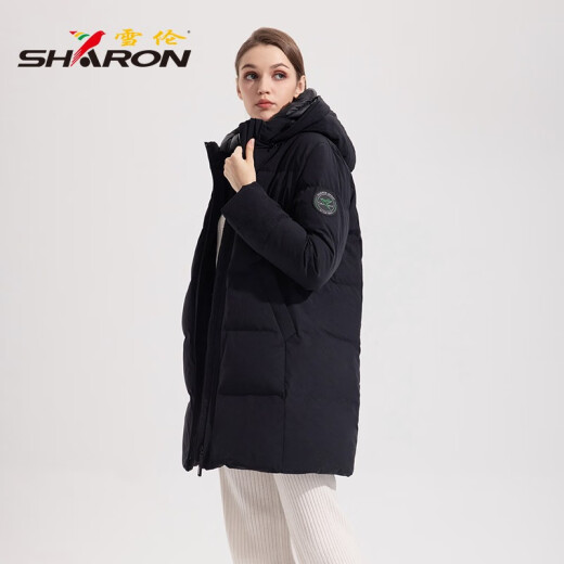 Shirron mitten in der Mitte der Länge nach unten für Frauen Einfache und vielseitige Armband Herbst und Winterjacke 13567 Pink Purple 3XL