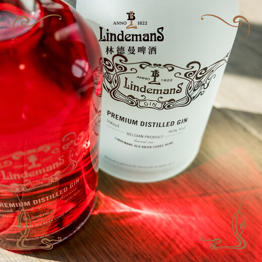 Lindeman Belgium imported gin wine 46GIN series 46 degrees 700ml plant distilled gin cocktail base wine 700mL 1 bottle Lindeman Belgium