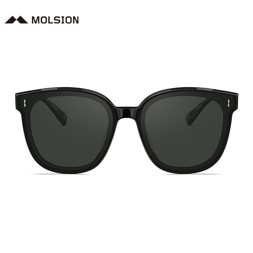 MOLSION Xiao Zhan's same style Korean style sunglasses D-shaped fashionable large frame sunglasses driving mirror MS3025C10