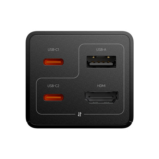 Xiaomi (MI) Gallium Nitride 67W Desktop Fast Charging Socket Pro Notebook/Suitable for Xiaomi 17/USB Socket/HDMI Screen Projection/Plug Board/Socket/Portable Charging Station