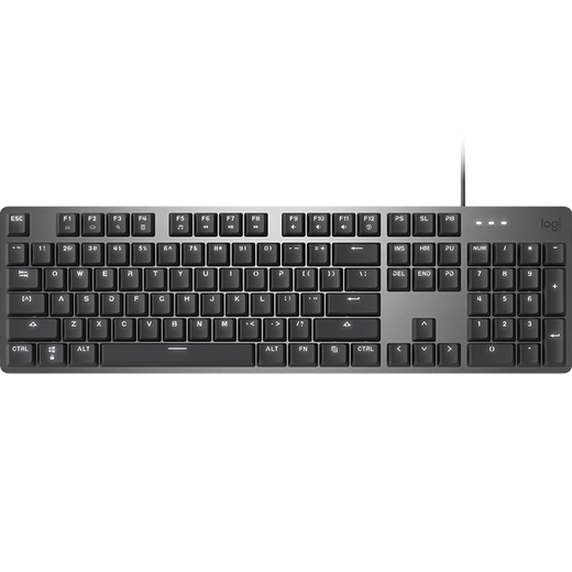
Logitech K845 mechanical keyboard backlit wired keyboard Game e-sports keyboard Tea green red axis keyboard DIY keycap Office game keyboard and mouse suit Full size 104 keyboard K845-Blackberry positive keycap Red axis