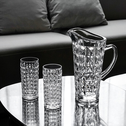 Czech imported BOHEMIA diamond wineware water cup series crystal glass whiskey spirit cup foreign wine cup juice cup creative beer cup 230ML whiskey cup