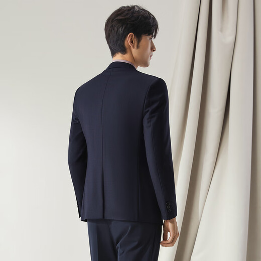 Siete marcas [Serie de alta gama] trajes para hombres ropa de negocios para hombres otoño e invierno pura chaqueta de lana pura