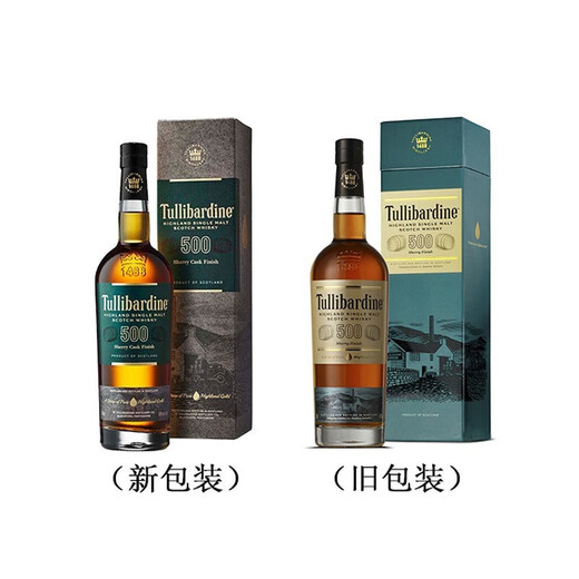 
Tullibardine (Tullibardine) Tullibardine imported foreign wine Highland area 43-degree single malt whiskey 700ml 500 Sherry barrel whiskey single with box