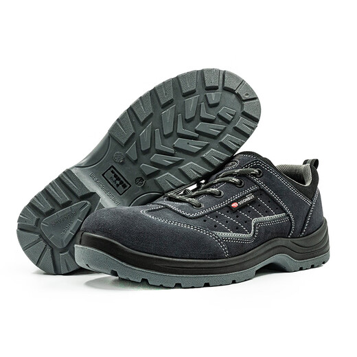 Tashan Safety Shoes STB-6624 Anti-Smash, Anti-PUNKTURE, Antistatik, ölresistente Arbeitskräfteschuhe tragen resistente, schockabsorbierende, bequem 37 37