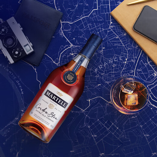 Martell Cordon Bleu Cognac XO grade imported from France wine gift box 350mL 1 bottle