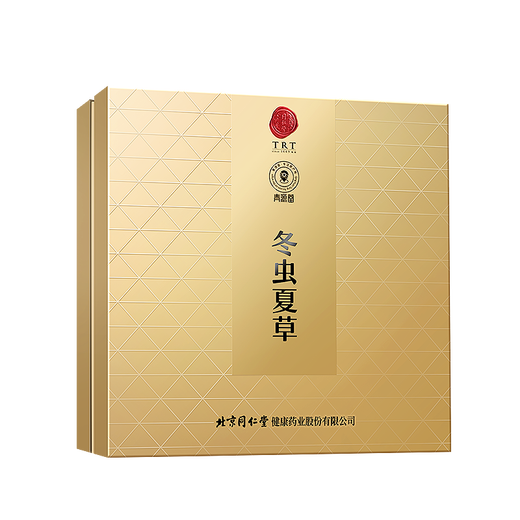 Tongrentang brand Cordyceps sinensis about 4 roots/g100g about 400 roots tonic gift box postoperative tonic products to send to elders