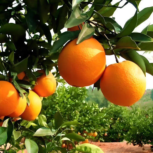 橙都壹号正宗奉节脐橙季生鲜水果伦晚超甜橙子手剥橙新鲜现摘源头直发A 净重4.5-5斤超值装【单果70mm+】