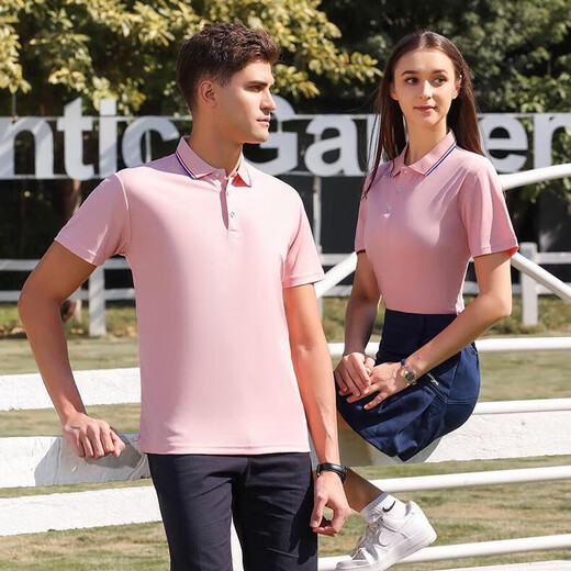Polo shirt short-sleeved custom printing logo printing company work clothes work clothes school uniform top summer advertising cultural shirt gray 698 2XL <140-155Jin[Jin equals 0.5 kg]>