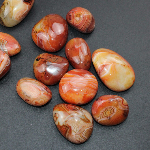 DR GRAFFCARNY natural crystal ornament silk agate raw stone hand-held piece stone paperweight color ore fish tank stone large size R9712 silk agate