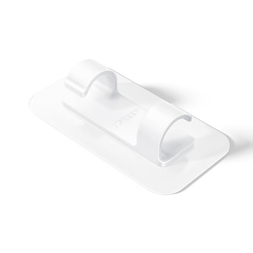 Green Alliance Cable Organizer, Wire Fixer, Wire Routing Artifact, Nail-free Wall Sticker, Traceless Power Cord Storage and Organizing Cable Clip, Network Cable Enlarged Backplate Buckle, Self-Adhesive Artifact, 4 Pack