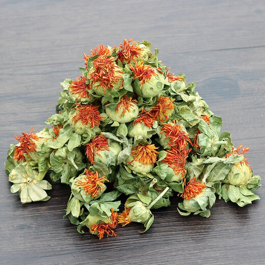 北京同仁堂西藏藏红花正品红花果泡水特级红花茶红花头茶整朵500克(一斤)