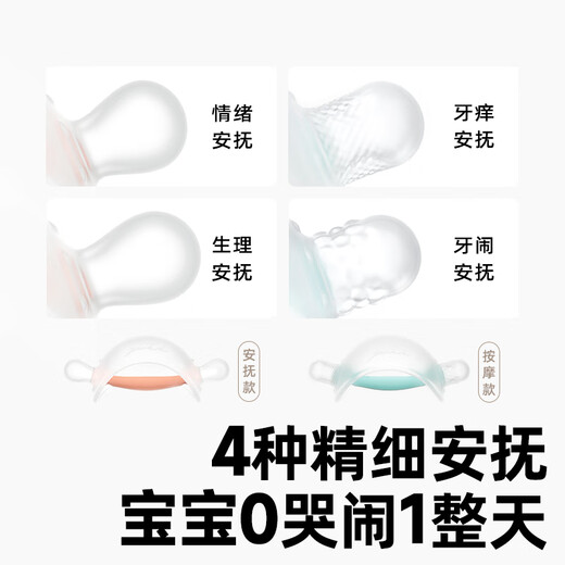 Garkoko teether baby teeth grinding helmet mushroom comfort baby with small-month age prevents hand bite glue from mouth 0-3-6 months