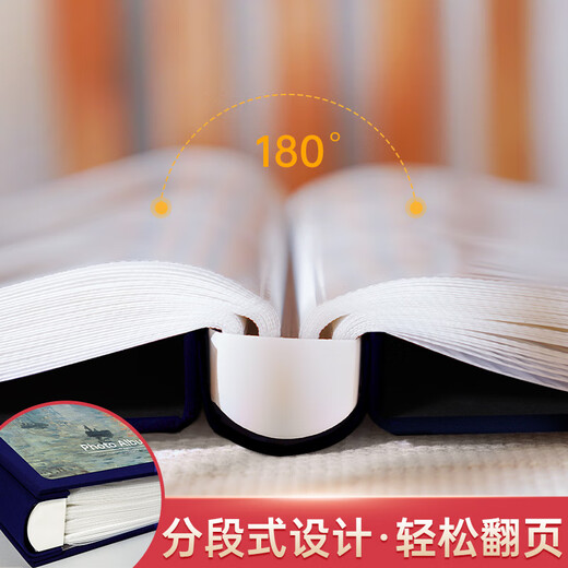 大洋花油画相册本大容量纪念册家庭1000张插页5678寸照片情侣宝宝成长记录册混合尺寸相片定制收纳册影集 《春动》 【送礼盒】混装567810寸694张