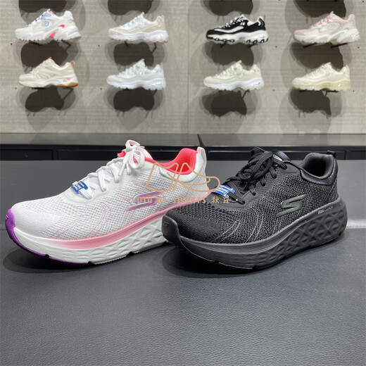 斯凯奇（Skechers）斯凯奇女鞋新款缓震轻便舒适透气休闲运动鞋跑步鞋1291 129121-BBK 全黑色 35 220mm