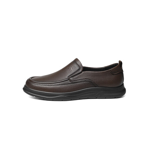 Red Dragonfly Linksmonat Casual Lederschuhe 2025 Frühlings-Herren-Gelegenheitsschuhe mittleren und älteren Schuhe WTA15124 Brown 42