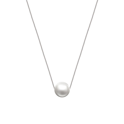 DRJEFUNs small fresh pearl clavicle necklace 2025 new women's young pendant fashion single necklace whole body 925