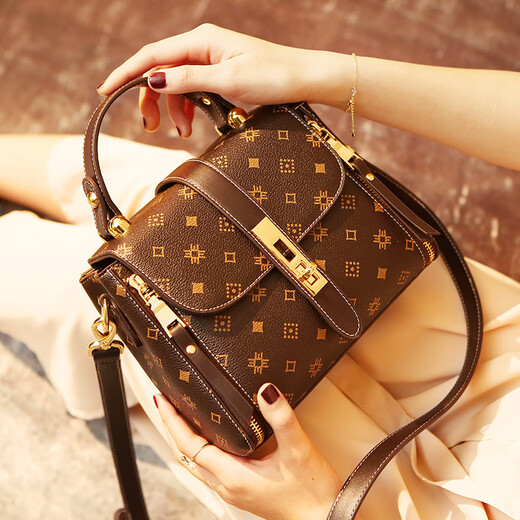 Naibaiqi Practical Birthday Gift Women's Bag Sac pour femmes Retro Bodet Hands Hands Sac Crossbodybody Sac Cadeau Girl 1010 Brown Gift Box + Rose + Bear