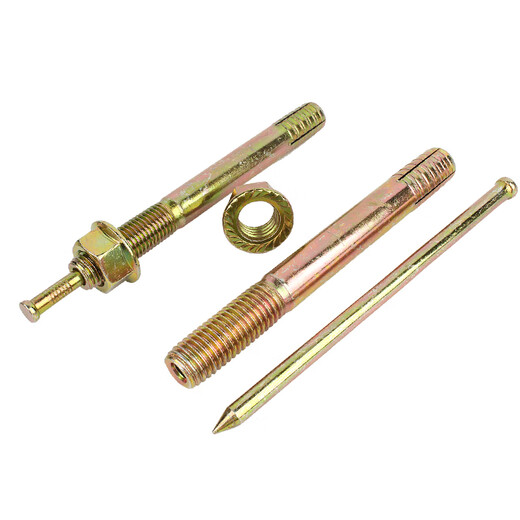 Baodefeng core-hit expansion screw one-nail knock-type expansion bolt lift expansion hammer gecko national standard fastener M6x45 (5 pieces)